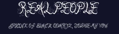 Real People by JSH creates — Script Handwritten Font — thumbnail 2