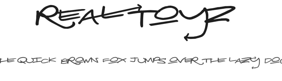 Real Toyz by Skyhaven Fonts — Script Handwritten Font