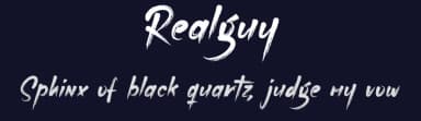 Realguy by RantautypeStudio — Script Handwritten Font — thumbnail 2