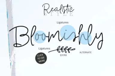Realistic Font by Studio_Art — Script Handwritten Font — thumbnail 8