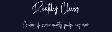 Reality Clubs by Maulana Creative — Script Handwritten Font — thumbnail 2