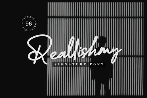 Reallishmy Font by JavaPep — Script Handwritten Font