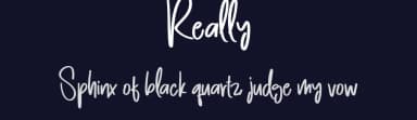 Really by Scratchones — Script Handwritten Font — thumbnail 2