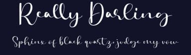 Really Darling by Prioritype Co — Script Handwritten Font — thumbnail 2