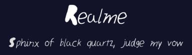 Realme by Daniel Hjort — Script Handwritten Font — thumbnail 2