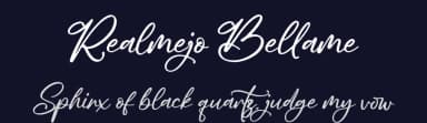 Realmejo Bellame by Integritype Studio — Script Handwritten Font — thumbnail 2