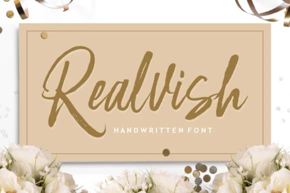 Realvish Font by Picatype Studio — Script Handwritten Font