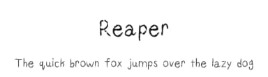 Reaper by Anna-Senpai — Script Handwritten Font — thumbnail 1