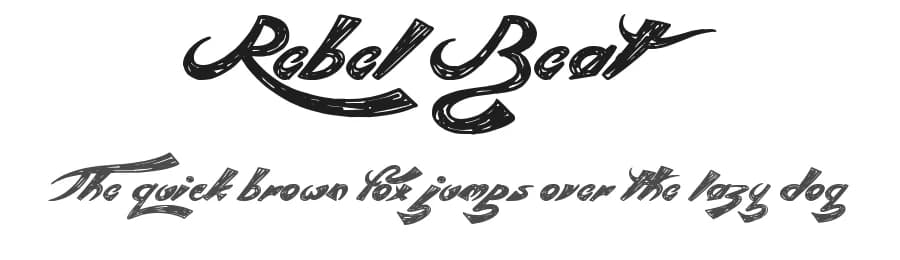 Rebel Beat by JSH creates — Script Handwritten Font