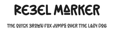 Rebel Marker by Blankids — Script Handwritten Font — thumbnail 1