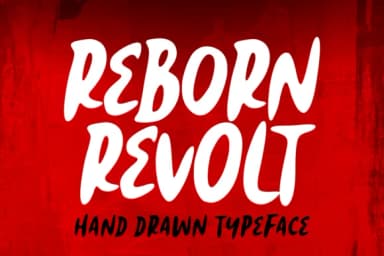 Reborn Revolt Font by Keithzo (7NTypes) — Script Handwritten Font — thumbnail 1