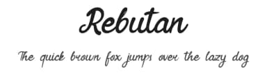 Rebutan by Typefactoryco — Script Handwritten Font — thumbnail 1