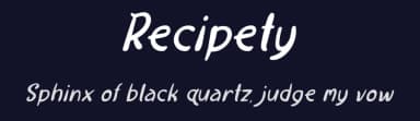 Recipety by Display Studio — Script Handwritten Font — thumbnail 2