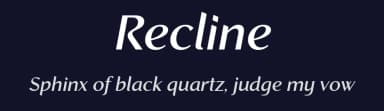 Recline by Digitype Studio — Sans Serif Font — thumbnail 2