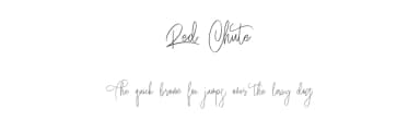 Red Chute by Maulana Creative — Script Handwritten Font — thumbnail 1