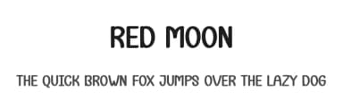 Red Moon by Andi Moz — Script Handwritten Font — thumbnail 1