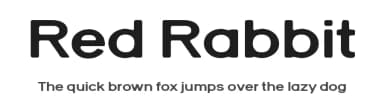 Red Rabbit by Juha Korhonen — Sans Serif Font — thumbnail 1