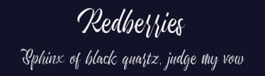 Redberries by Letterhend Studio — Script Handwritten Font — thumbnail 2