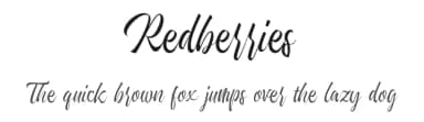 Redberries by Letterhend Studio — Script Handwritten Font — thumbnail 1