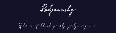 Redjeansky by Halymunt Studio — Script Handwritten Font — thumbnail 2