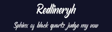 Redlineryh by Shanaya Studio — Script Handwritten Font — thumbnail 2