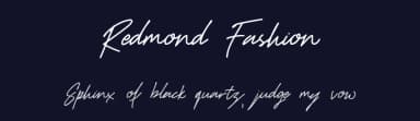 Redmond Fashion by UI Creative — Script Handwritten Font — thumbnail 2