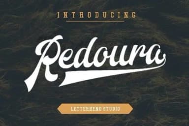 Redoura Font by letterhend — Script Handwritten Font — thumbnail 1