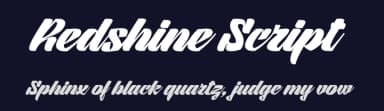 Redshine Script by Sign Studio — Script Handwritten Font — thumbnail 2