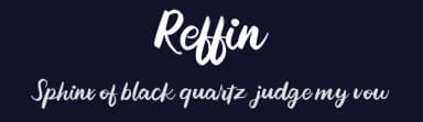 Reffin by Vunira Design — Script Handwritten Font — thumbnail 2
