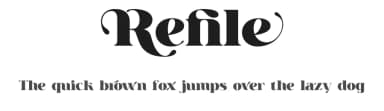Refile by BrandSemut — Serif Font — thumbnail 1