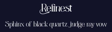 Refinest by Din Studio — Sans Serif Font — thumbnail 2