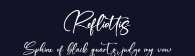 Refliottis by Letterena Studios — Script Handwritten Font — thumbnail 2