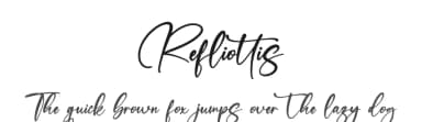 Refliottis by Letterena Studios — Script Handwritten Font — thumbnail 1