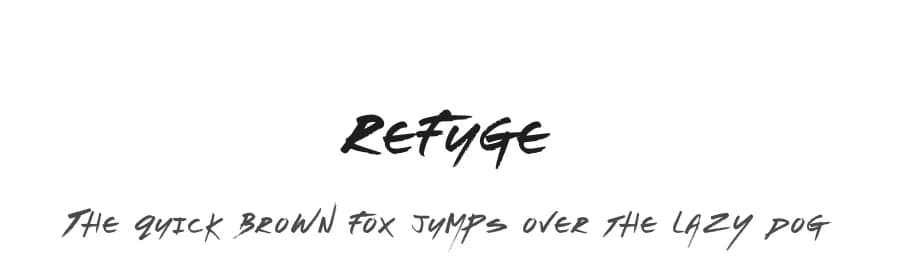 Refuge by JSH creates — Script Handwritten Font