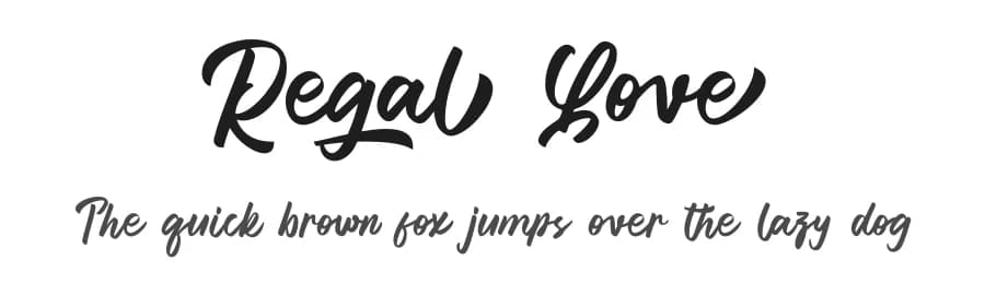 Regal Love by GFR Creative — Script Handwritten Font