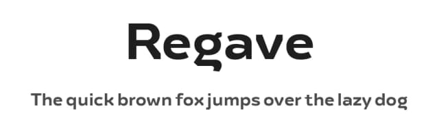 Regave by Wahyu & Sani Co. — Sans Serif Font