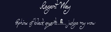 Regent Way by JSH creates — Script Handwritten Font — thumbnail 2