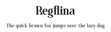 Regflina by Letterena Studios — Serif Font — thumbnail 1