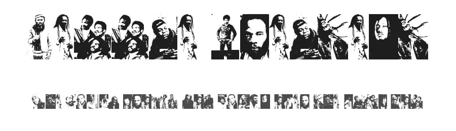 Reggae Greatest by Chanaka Liyanage — Dingbats Font — preview 1