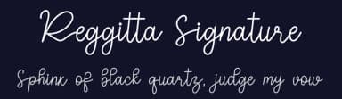 Reggitta Signature by Inermedia Studio — Script Handwritten Font — thumbnail 2
