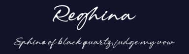Reghina by Cititype — Script Handwritten Font — thumbnail 2