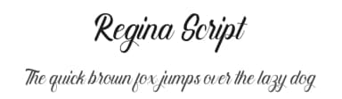 Regina Script by Jimtype Studio — Script Handwritten Font — thumbnail 1