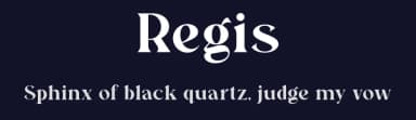 Regis by Type and Company — Serif Font — thumbnail 2