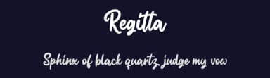 Regitta by Weape Studio — Script Handwritten Font — thumbnail 2