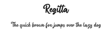 Regitta by Weape Studio — Script Handwritten Font — thumbnail 1