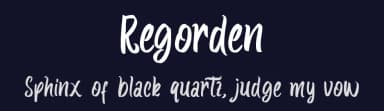 Regorden by DumadiStyle — Script Handwritten Font — thumbnail 2
