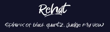 Rehat by Khurasan — Script Handwritten Font — thumbnail 2