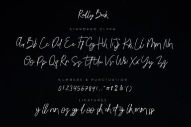 Reilly Beck Font by kamigawi.etc — Script Handwritten Font — thumbnail 5