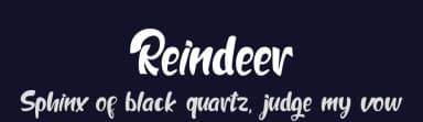 Reindeer by Letterara — Script Handwritten Font — thumbnail 2