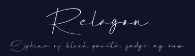 Relagon by Jadatype — Script Handwritten Font — thumbnail 2